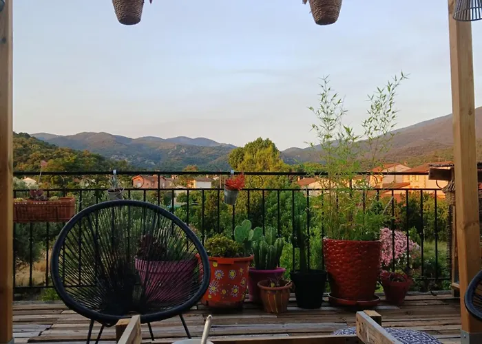Villa Maison Coeur De Village 250 M2 Piscine Clim Maureillas